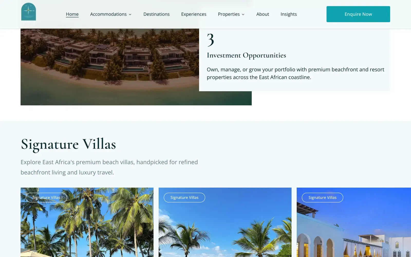 Sands of the East - further down the home page