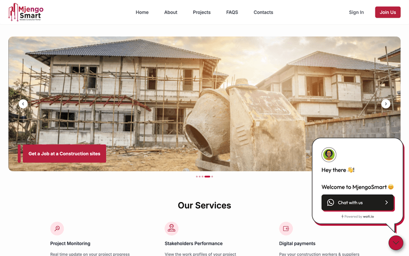 Mjengo Smart Technology